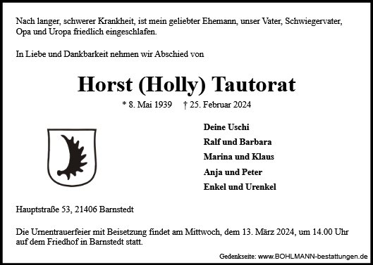 Horst Tautorat