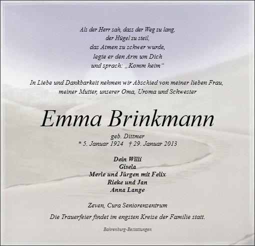 Emmi Brinkmann