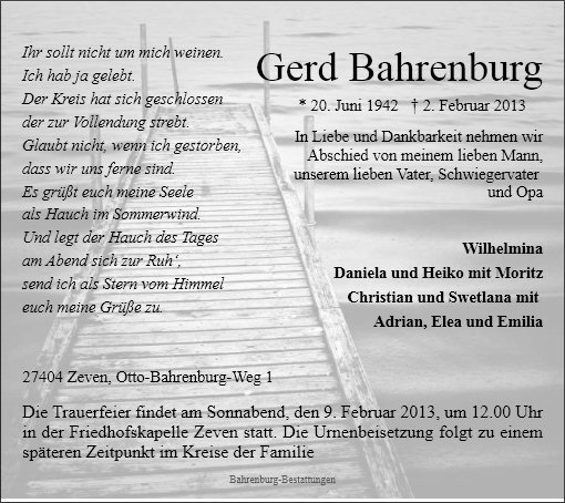 Gerd Bahrenburg