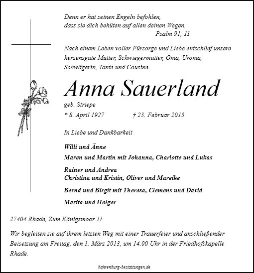 Anna Sauerland
