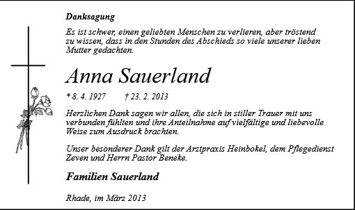 Anna Sauerland