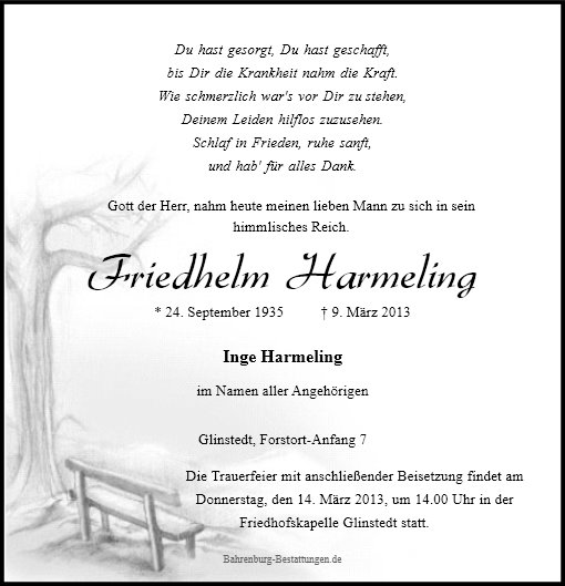 Friedhelm Harmeling