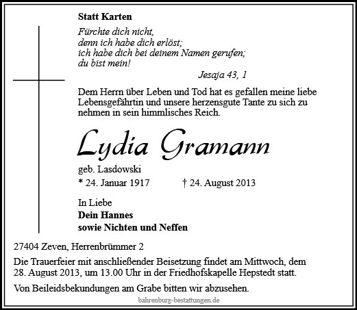 Lydia Gramann