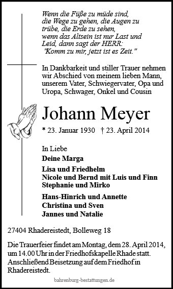 Johann Meyer