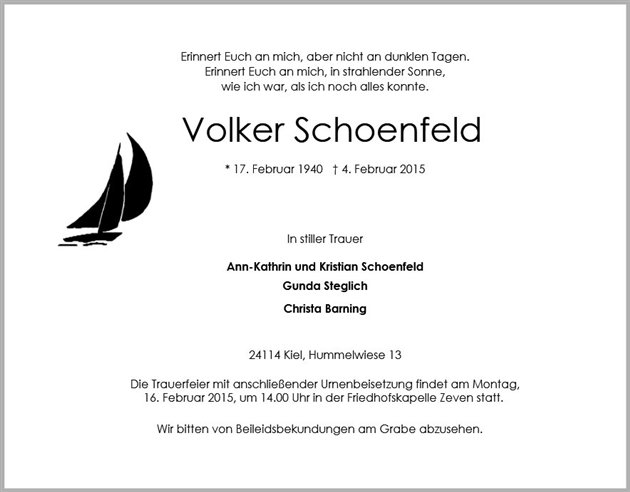 Volker Schoenfeld