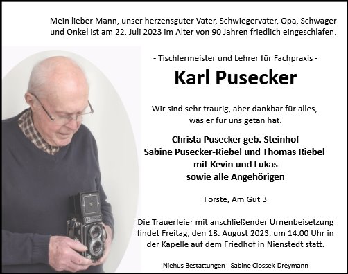 Karl Pusecker