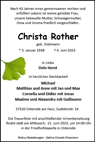 Christa Rother