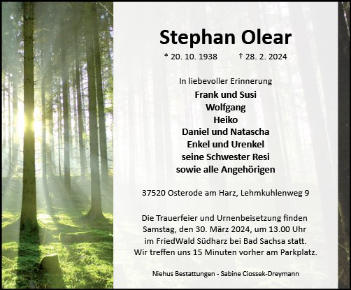 Stephan Olear