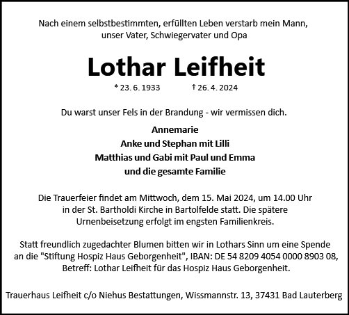 Lothar Leifheit