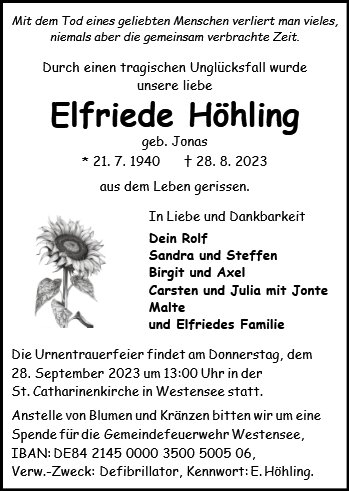 Elfriede Höhling