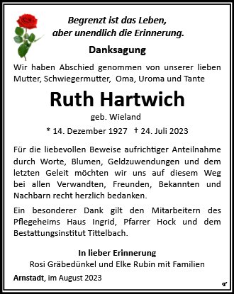 Ruth Hartwich