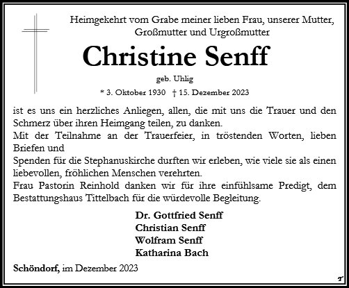 Christine Senff