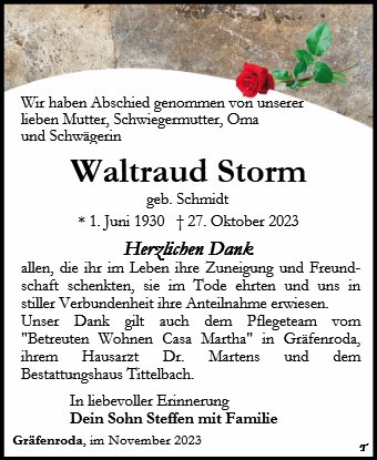 Waltraud Storm