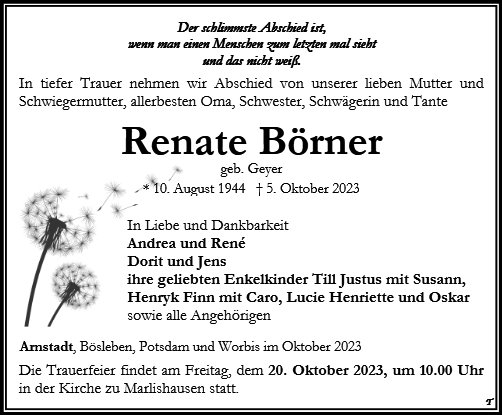 Renate Börner