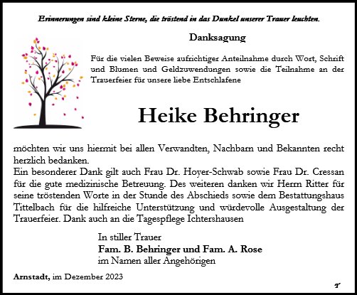 Heike Behringer
