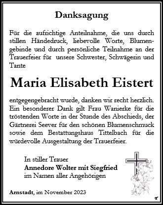 Maria Elisabeth Eistert