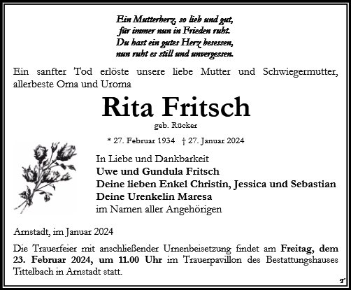 Rita Fritsch