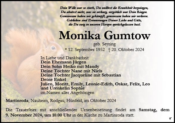 Monika Gumtow