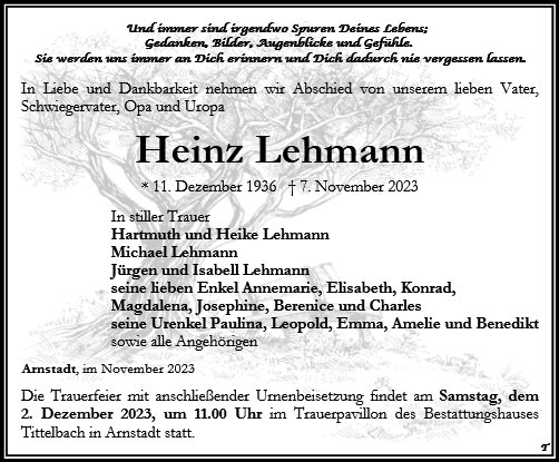 Heinz Lehmann