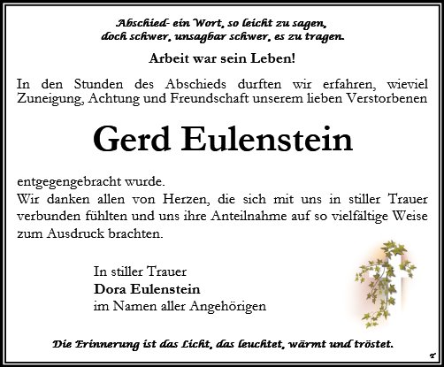 Gerd Eulenstein