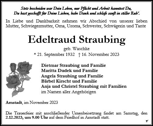 Edeltraud Straubing