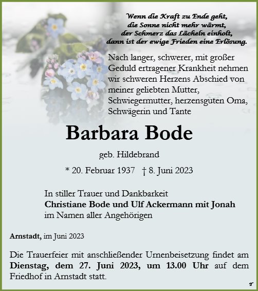 Barbara Bode