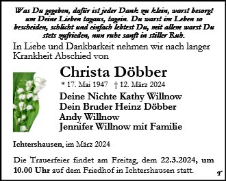 Christa Döbber