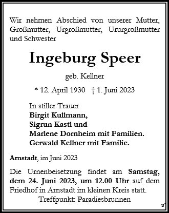 Ingeburg Speer