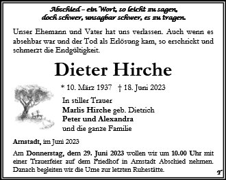 Dieter Hirche