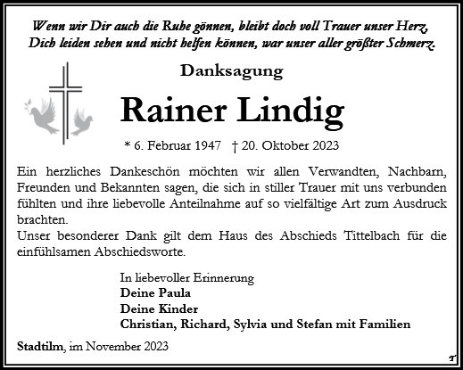 Rainer Lindig