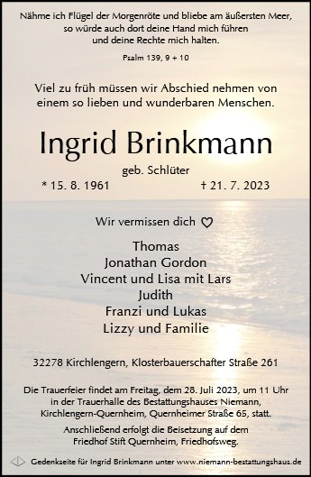 Ingrid Brinkmann