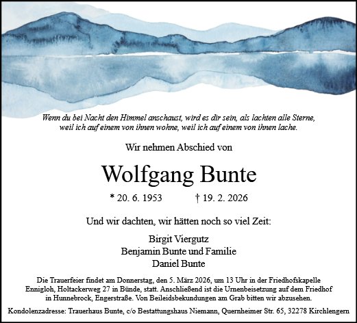 Wolfgang Bunte