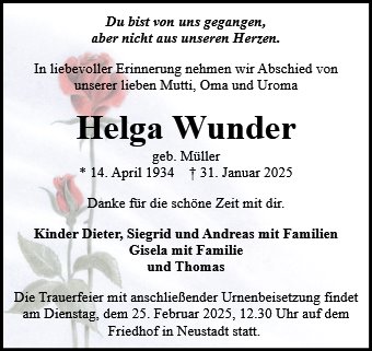 Helga Wunder