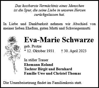 Eva-Marie Schwarze 