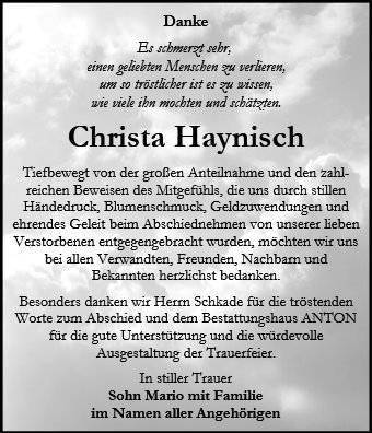 Christa Haynisch