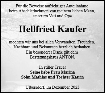 Hellfried Kaufer