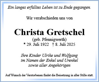 Christa Gretschel