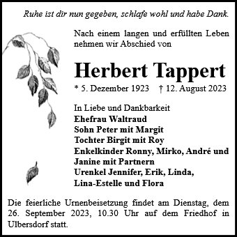 Herbert Tappert