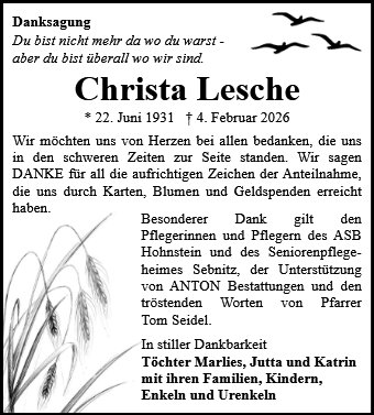 Christa Lesche