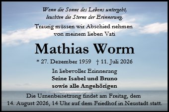 Mathias Worm