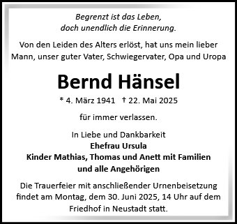 Bernd Hänsel