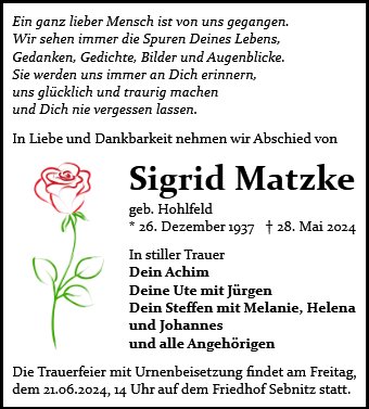 Sigrid Matzke