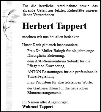 Herbert Tappert