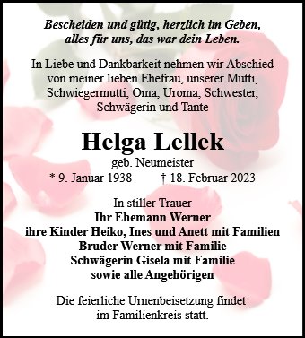 Helga Lellek