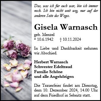 Gisela Warnasch