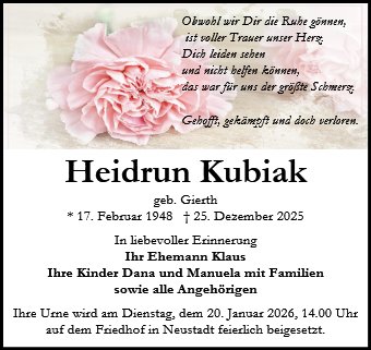 Heidrun Kubiak