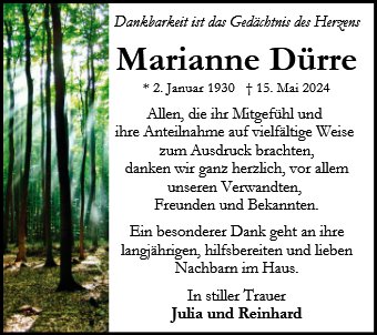 Marianne Dürre