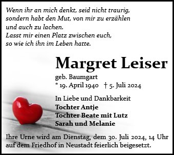 Margret Leiser