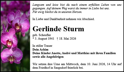 Gerlinde Sturm