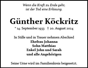 Günther Köckritz